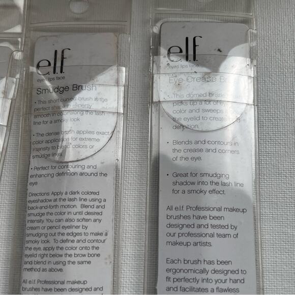 Elf Professional Makeup Brushes  Three Different Styles New in Package - Picture 12 of 12